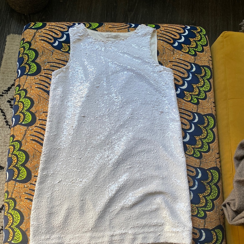 Vintage sequin shift dress